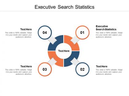 Executive search statistics ppt powerpoint presentation professional cpb