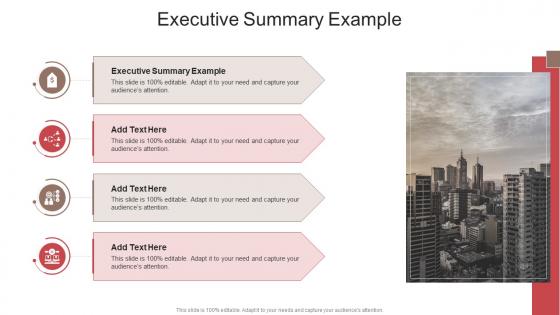 Executive Summary Example In Powerpoint And Google Slides Cpb