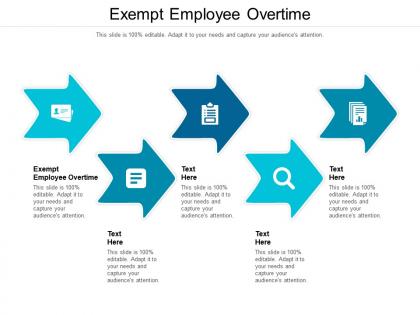 Exempt employee overtime ppt powerpoint presentation professional clipart images cpb
