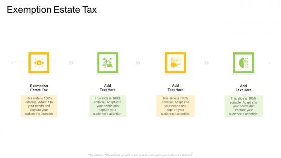 Exemption Estate Tax In Powerpoint And Google Slides Cpb