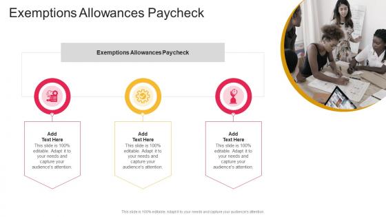 Exemptions Allowances Paycheck In Powerpoint And Google Slides Cpb