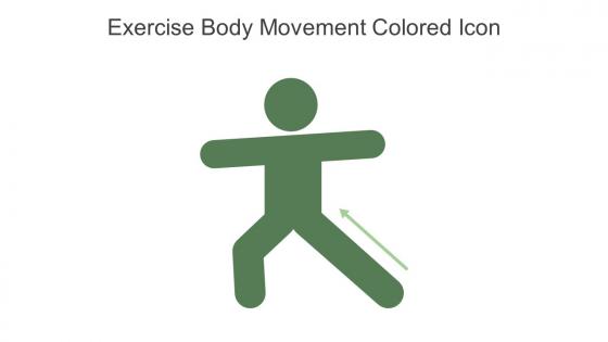 Exercise Body Movement Colored Icon In Powerpoint Pptx Png And Editable Eps Format