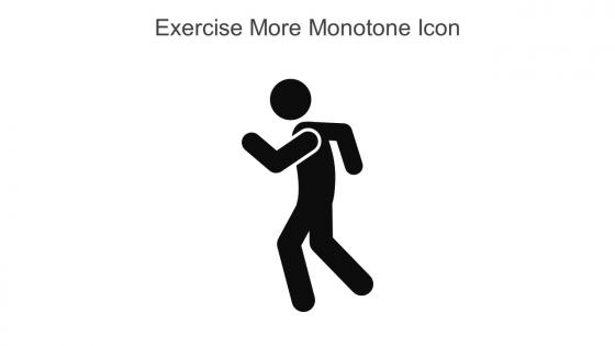 Exercise More Monotone Icon In Powerpoint Pptx Png And Editable Eps Format
