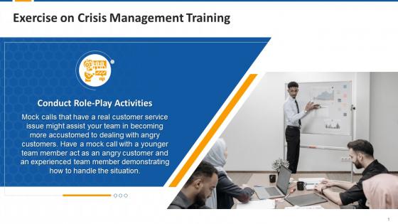 Exercise On Crisis Management Training Edu Ppt