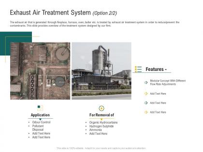 Exhaust air treatment system removal ppt powerpoint presentation styles vector