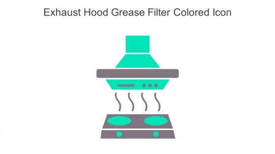 Exhaust Hood Grease Filter Colored Icon In Powerpoint Pptx Png And Editable Eps Format