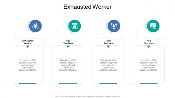 Exhausted Worker In Powerpoint And Google Slides Cpb