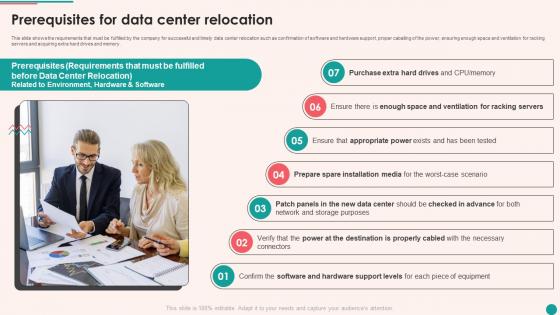 Existing Data Center Assessment And Process Prerequisites For Data Center Relocation
