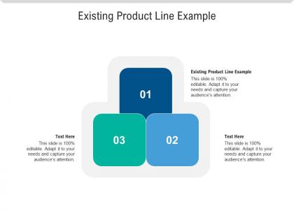 Existing product line example ppt powerpoint presentation infographics structure cpb