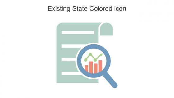 Existing State Colored Icon In Powerpoint Pptx Png And Editable Eps Format