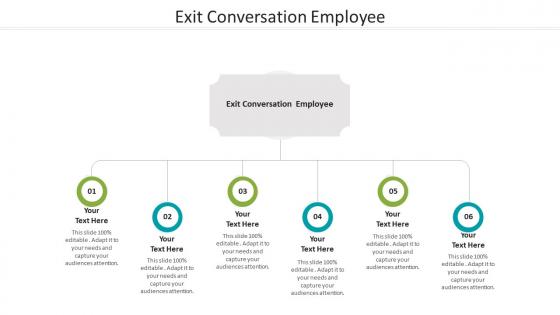 Exit conversation employee ppt powerpoint presentation styles graphics design cpb