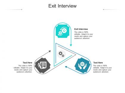 Exit interview ppt powerpoint presentation show good cpb