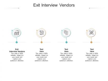 Exit interview vendors ppt powerpoint presentation file rules cpb