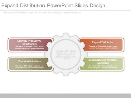 Expand distribution powerpoint slides design