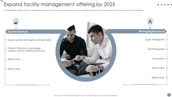 Expand Facility Management Offering By 2025 Global Facility Management Services