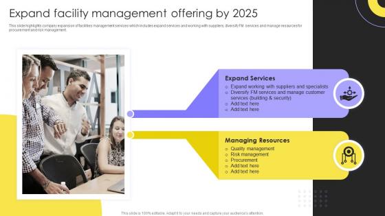 Expand Facility Management Offering By 2025 Integrated Facility Management Services And Solutions