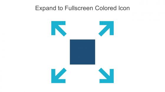 Expand To Fullscreen Colored Icon In Powerpoint Pptx Png And Editable Eps Format