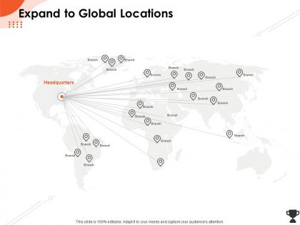 Expand to global locations headquarters ppt powerpoint presentation gallery slideshow