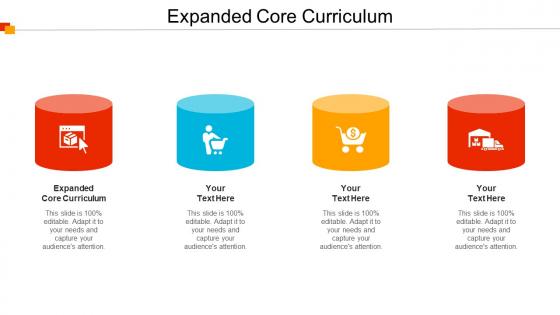 Expanded Core Curriculum Ppt Powerpoint Presentation Outline Information Cpb