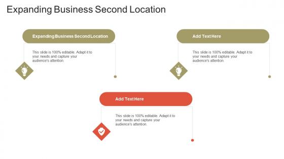Expanding Business Second Location In Powerpoint And Google Slides Cpb