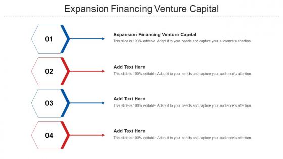Expansion Financing Venture Capital Ppt Powerpoint Presentation Gallery Cpb