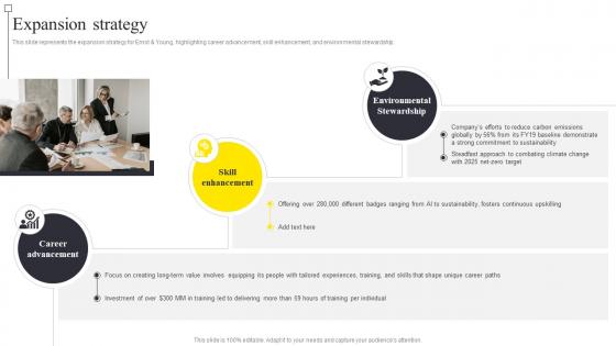 Expansion Strategy Ernst And Young Company Profile CP SS