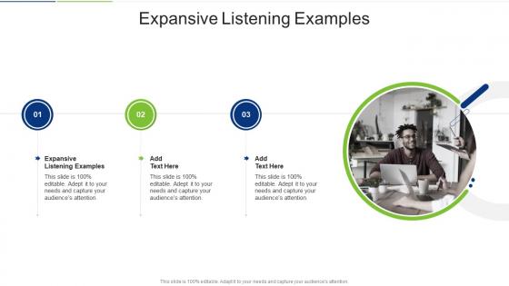 Expansive Listening Examples In Powerpoint And Google Slides Cpb