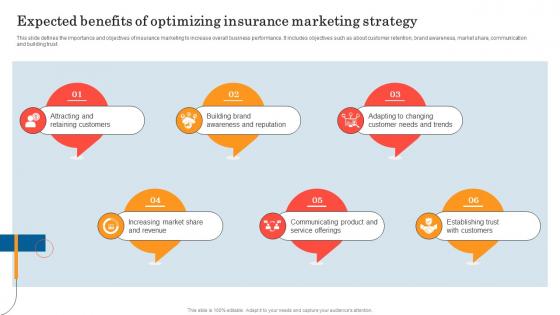 Expected Benefits Of Optimizing Insurance General Insurance Marketing Online And Offline Visibility Strategy SS