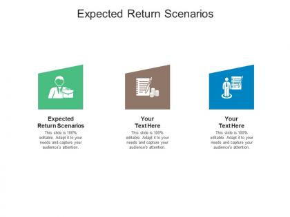 Expected return scenarios ppt powerpoint presentation slides designs cpb