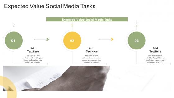 Expected Value Social Media Tasks In Powerpoint And Google Slides Cpb