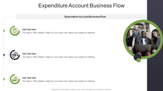 Expenditure Account Business Flow In Powerpoint And Google Slides Cpb