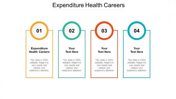 Expenditure health careers ppt powerpoint presentation gallery slideshow cpb