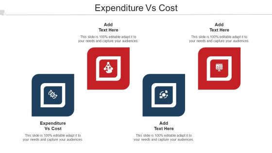 Expenditure Vs Cost Ppt Powerpoint Presentation Infographic Template Examples Cpb