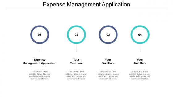 Expense management application ppt powerpoint presentation portfolio tips cpb