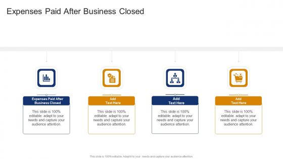 Expenses Paid After Business Closed In Powerpoint And Google Slides Cpb