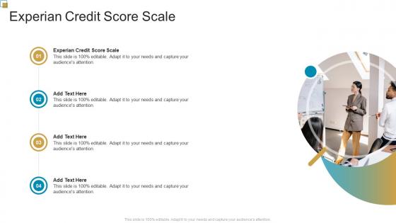 Experian Credit Score Scale In Powerpoint And Google Slides Cpb