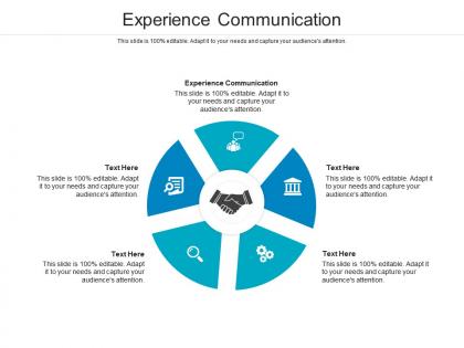 Experience communication ppt powerpoint presentation summary graphics pictures cpb