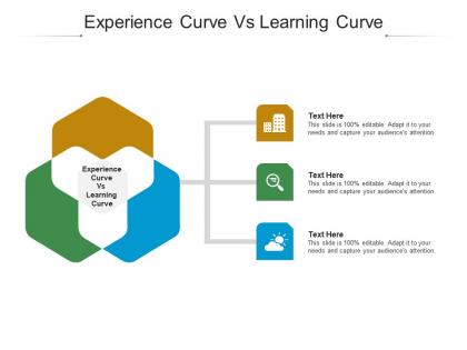 Experience curve vs learning curve ppt powerpoint presentation summary deck cpb