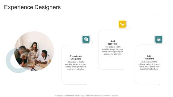 Experience Designers In Powerpoint And Google Slides Cpb
