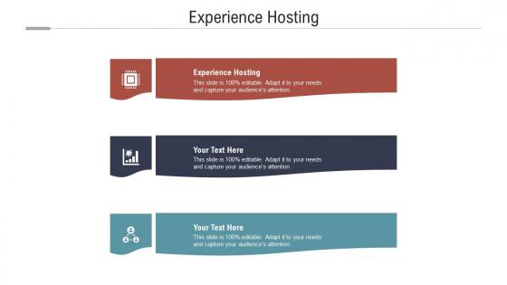Experience hosting ppt powerpoint presentation icon template cpb