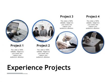 Experience projects ppt pictures slide portrait
