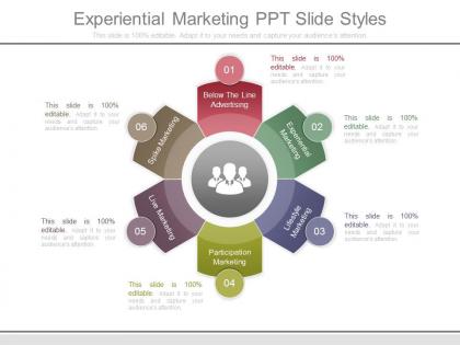 Experiential marketing ppt slide styles
