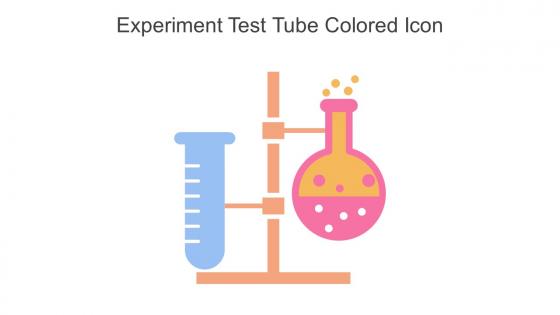 Experiment Test Tube Colored Icon In Powerpoint Pptx Png And Editable Eps Format