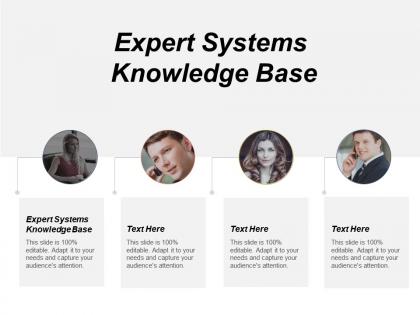 Expert systems knowledge base ppt powerpoint presentation gallery backgrounds cpb