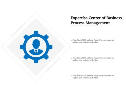 Expertise centre of business process management