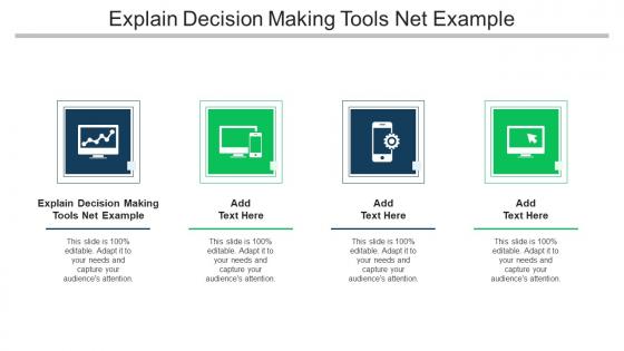 Explain Decision Making Tools Net Example Ppt Powerpoint Presentation Model Cpb