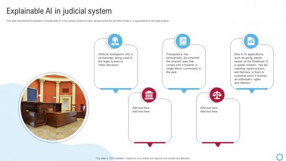 Explainable AI In Judicial System Explainable AI Models
