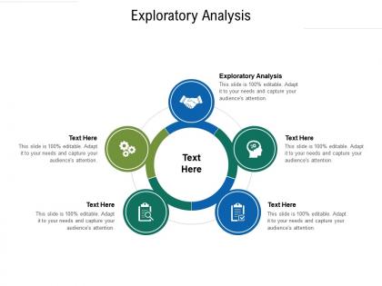Exploratory analysis ppt powerpoint presentation infographic template visuals cpb