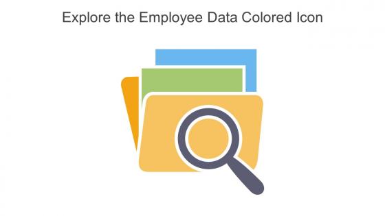 Explore The Employee Data Colored Icon In Powerpoint Pptx Png And Editable Eps Format