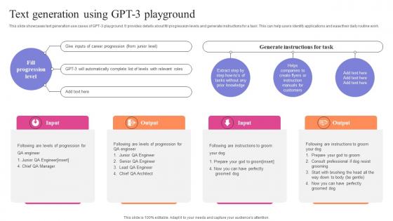 Exploring Use Cases Of OpenAI Text Generation Using GPT 3 Playground ChatGPT SS V
